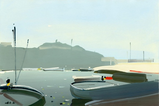 Картина баржи на Сене III фото 1