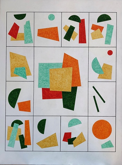 Картина супремус с житием (красный) фото 1