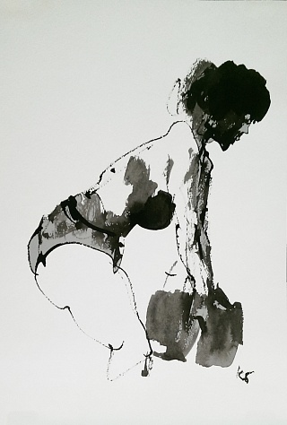 Картина серия «Голенькие»