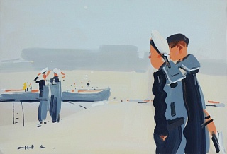 Картина матросы-североморцы