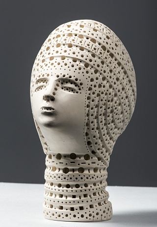 Картина женская голова