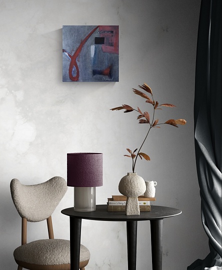 Картина красный импульс фото 2