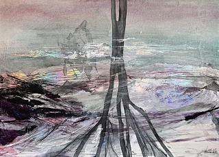 Картина отражение.  Серия «Открывая Искренность»