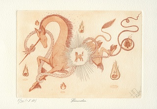 Картина flämmchen / Огонёк (silver)