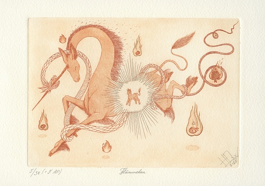 Картина flämmchen / Огонёк (silver) фото 1