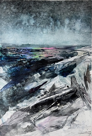 Картина «Против ветра» Серия «Открывая Искренность»