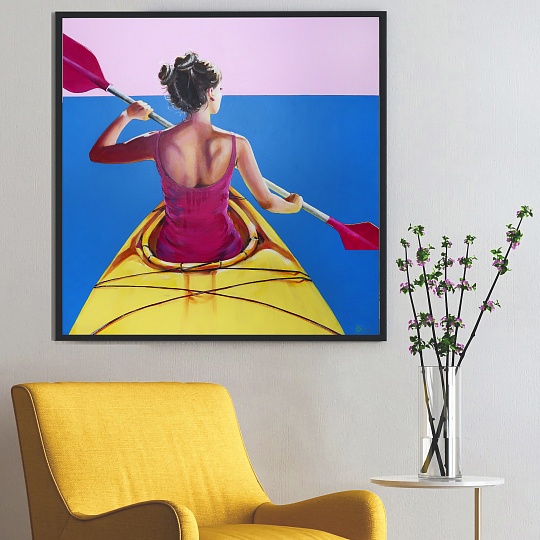 Картина по течению жизни фото 2