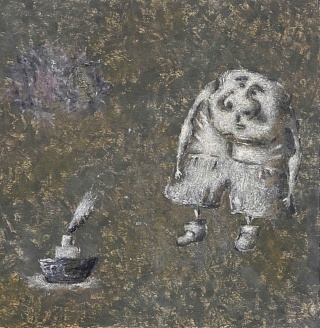 Картина кораблик