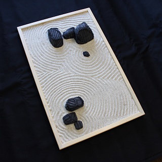 Картина стол "Сад камней"