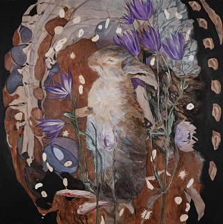 Картина мертвый заяц. Проект "Эстетика увядания"